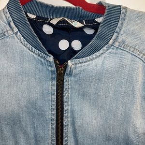 Kaiwi jeans denim bomber jacket